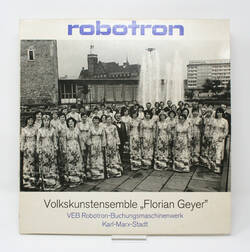 Schallplatte des Volkskunstensemble "Florian Geyer"