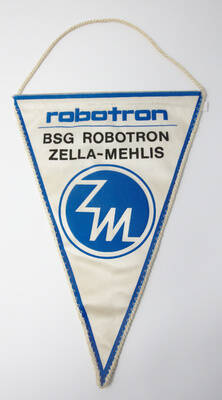 Wimpel BSG ROBOTRON ZELLA-MEHLIS